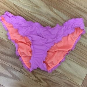 Ruffled Victoria’s Secret Bikini Bottoms